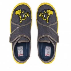 Mules Et Sandales Chaussons Superfit - 1-800278-2030 S Grau/Gelb Gris -Superfit Soldes 06 0000300445228 rz