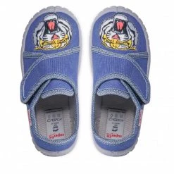 Mules Et Sandales Chaussons Superfit - 1-800278-8030 M Blau/Grau Bleu Marine -Superfit Soldes 06 0000300445242 rz