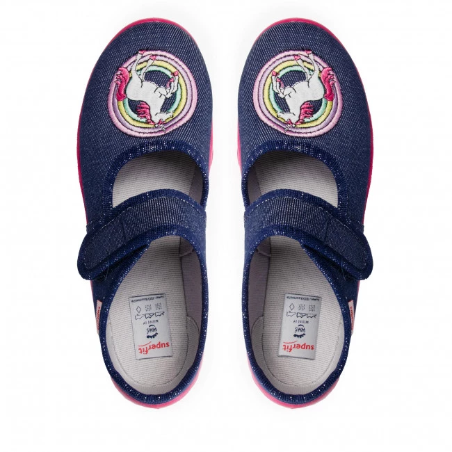 Mules Et Sandales Chaussons Superfit - 1-800282-8030 S Blau/Pink Bleu Marine 7 Mules Et Sandales Chaussons Superfit - 1-800282-8030 S Blau/Pink Bleu Marine – Image 5