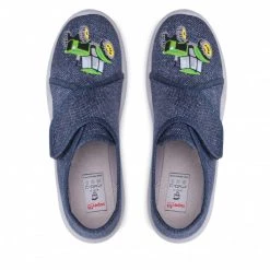 Mules Et Sandales Chaussons SUPERFIT - 1-800298-8030 S Blau Bleu Marine -Superfit Soldes 06 0000300445457 rz