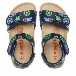 Mules Et Sandales Sandales SUPERFIT - 1-000122-8000 Blau/Grun Bleu Marine -Superfit Soldes 06 0000300491249 rz