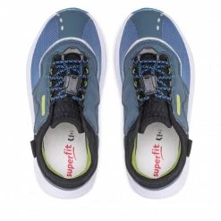 Chaussures Basses Sneakers Superfit - 1-009525-8000 M Blau/Blau Bleu Marine -Superfit Soldes 06 0000300491430 rz