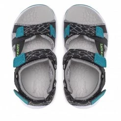 Mules Et Sandales Sandales Superfit - 1-000580-0000 M Schwarz/Grun Noir -Superfit Soldes 06 0000300496497 rz