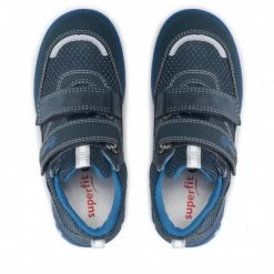 Chaussures Basses Sneakers Superfit - 1-006194-8040 S Blau/Hellblau Bleu Marine -Superfit Soldes 06 0000300496664 ks
