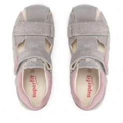 Mules Et Sandales Sandales Superfit - 1-609041-2510 S Hellgrau/Rosa Gris -Superfit Soldes 06 0000300497142 st