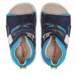 Mules Et Sandales Sandales SUPERFIT - 1-000035-8000 M Blau/Türkis Bleu Marine -Superfit Soldes 06 0000300507506 rz