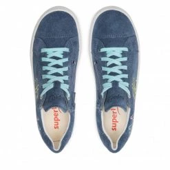 Chaussures Basses Sneakers Superfit - 1-000098-8000 S Blau Bleu -Superfit Soldes 06 0000300507674 rz