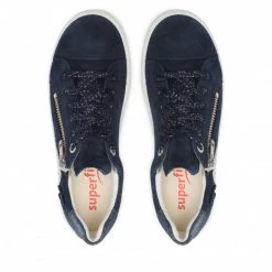 Chaussures Basses Sneakers Superfit - 1-000100-8000 S Blau Bleu Marine -Superfit Soldes 06 0000300507735 rz