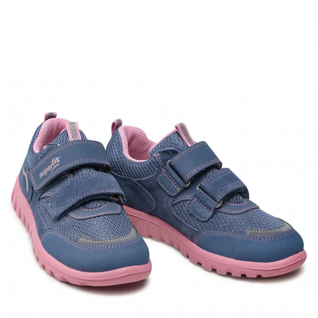 Chaussures Basses Sneakers Superfit - 1-006194-8060 D Blau/Rosa Bleu 7 Chaussures Basses Sneakers Superfit - 1-006194-8060 D Blau/Rosa Bleu – Image 5
