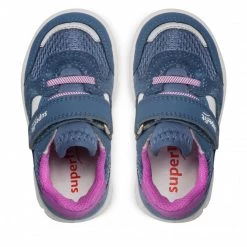 Chaussures Basses Sneakers Superfit - 1-006195-8040 M Blau/Lila Bleu Marine -Superfit Soldes 06 0000300509197 rz