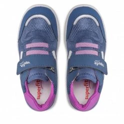 Chaussures Basses Sneakers Superfit - 1-006195-8040 S Blau/Lila Bleu Marine -Superfit Soldes 06 0000300509203 rz