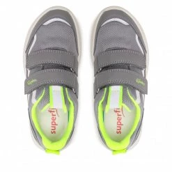 Chaussures Basses Sneakers Superfit - 1-006206-2500 D Hellgrau/Gelb Gris -Superfit Soldes 06 0000300509241 rz