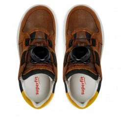 Chaussures Basses Sneakers Superfit - 1-006458-3000 M Braun/Gelb Marron -Superfit Soldes 06 0000300509869 rz