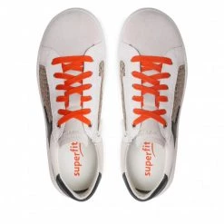 Chaussures Basses Sneakers Superfit - 1-006461-1020 D Weis Beige, Gris -Superfit Soldes 06 0000300510018 rz 1