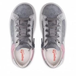 Chaussures Basses Sneakers Superfit - 1-006461-2500 M Hellgrau/Rosa Gris -Superfit Soldes 06 0000300510025 rz