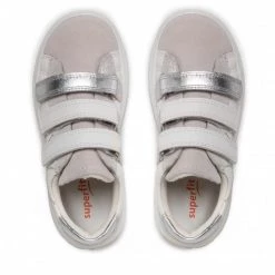 Chaussures Basses Sneakers Superfit - 1-006463-1000 M Weiss/Weiss Blanc -Superfit Soldes 06 0000300510254 ks