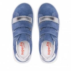 Chaussures Basses Sneakers Superfit - 1-006463-8000 S Blau Bleu Marine -Superfit Soldes 06 0000300510315 rz