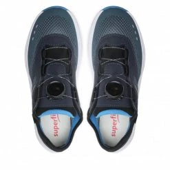 Chaussures Basses Sneakers SUPERFIT - GORE-TEX 1-009526-8000 M Blau/Hellblau Bleu Marine -Superfit Soldes 06 0000300510667 rz