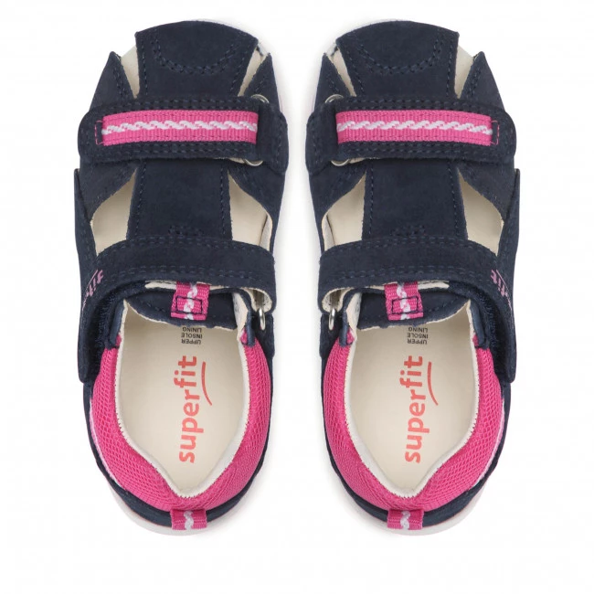 Mules Et Sandales Sandales Superfit - 1-600036-8000 S Blau/Rosa Bleu Marine, Multicolore 8 Mules Et Sandales Sandales Superfit - 1-600036-8000 S Blau/Rosa Bleu Marine, Multicolore – Image 6