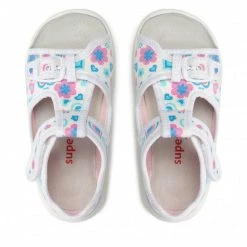 Mules Et Sandales Sandales SUPERFIT - 1-800292-1000 Weiss/Blau Blanc, Multicolore -Superfit Soldes 06 0000300511602 ph