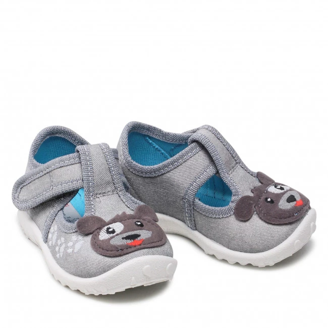 Mules Et Sandales Chaussons SUPERFIT - 1-009256-2010 Grau Gris 7 Mules Et Sandales Chaussons SUPERFIT - 1-009256-2010 Grau Gris – Image 5