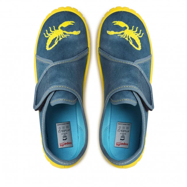 Mules Et Sandales Chaussons Superfit - 1-800271-8080 S Blau/Gelb Bleu 8 Mules Et Sandales Chaussons Superfit - 1-800271-8080 S Blau/Gelb Bleu â Image 6