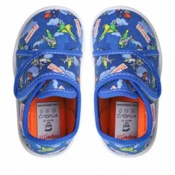 Mules Et Sandales Chaussons Superfit - 1-009246-8050 Blau/Mehrfarbig Bleu -Superfit Soldes 06 0000300700532 rz