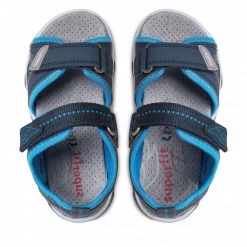 Mules Et Sandales Sandales SUPERFIT - 1-009470-8010 D Blau/Turkis Bleu Marine -Superfit Soldes 06 0000300700624 rz
