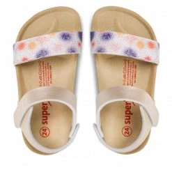Mules Et Sandales Sandales Superfit - 1-000123-1000 M Weiss/Mehrfarbig Beige -Superfit Soldes 06 0000300727775 rz