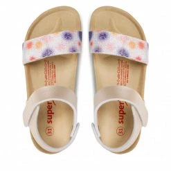 Mules Et Sandales Sandales Superfit - 1-000123-1000 S Weiss/Mehrfarbig Or -Superfit Soldes 06 0000300727805 rz