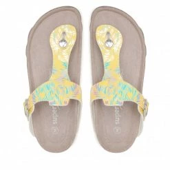 Mules Et Sandales Tongs Superfit - 1-000125-6010 D Gelb/Silber Jaune -Superfit Soldes 06 0000300727867 rz