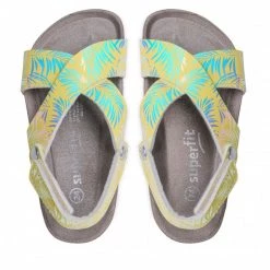 Mules Et Sandales Sandales SUPERFIT - 1-00013-6000 M Gelb/Silber Jaune -Superfit Soldes 06 0000300728239 rz