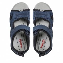 Mules Et Sandales Sandales SUPERFIT - 1-000179-8000 S Blau/Schwarz Bleu Marine -Superfit Soldes 06 0000300728277 rz