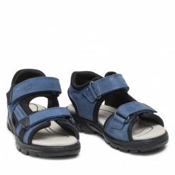 Mules Et Sandales Sandales Superfit - 1-00018-8000 M Blau/Schwarz Bleu Marine -Superfit Soldes 06 0000300728307 rz