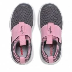 Chaussures Basses Sneakers Superfit - 1-000314-2020 M Grau/Rosa Gris -Superfit Soldes 06 0000300728437 rz