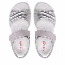 Mules Et Sandales Sandales Superfit - 1-006135-9000 S Silber/Hellgrau Argent, Gris -Superfit Soldes 06 0000300729182 rz