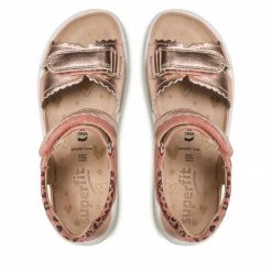 Mules Et Sandales Sandales SUPERFIT - 1-009008-9900 S Rosa/Beige Rose -Superfit Soldes 06 0000300729212 rz