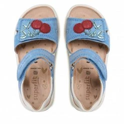 Mules Et Sandales Sandales SUPERFIT - 1-009009-8400 M Hellblau Bleu -Superfit Soldes 06 0000300729250 rz