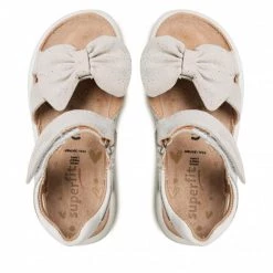 Mules Et Sandales Sandales SUPERFIT - 1-009010-1000 M Weiß Argent -Superfit Soldes 06 0000300729274 rz