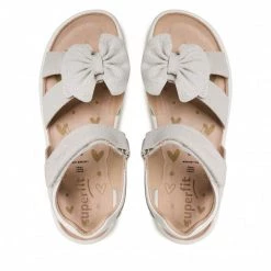 Mules Et Sandales Sandales SUPERFIT - 1-009010-1000 D Weiß Argent -Superfit Soldes 06 0000300729298 rz