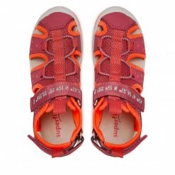 Mules Et Sandales Sandales SUPERFIT - 1-009027-5500 D Pink/Orange Rose -Superfit Soldes 06 0000300729410 rz