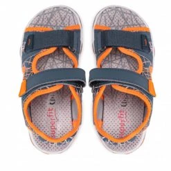 Mules Et Sandales Sandales Superfit - 1-00946-8020 S Blau/Orange Multicolore, Bleu -Superfit Soldes 06 0000300729489 rz
