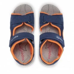 Mules Et Sandales Sandales Superfit - 1-009469-8010 D Blau/Orange Bleu Marine, Multicolore -Superfit Soldes 06 0000300729564 pa