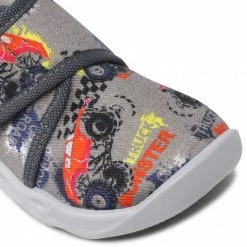 Mules Et Sandales Chaussons Superfit - 1-006273-2000 M Grau/Mehrfarbig Gris -Superfit Soldes 06 0000301550372 rz