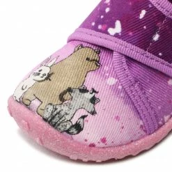 Mules Et Sandales Chaussons Superfit - 1-009253-8500 Lila/Mehrfarbig Violet -Superfit Soldes 06 0000301555704 rz