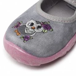 Mules Et Sandales Chaussons Superfit - 1-800282-2000 M Grey Gris -Superfit Soldes 06 0000301556206 pa