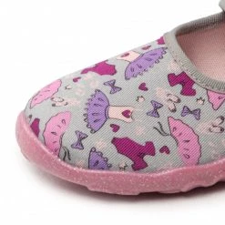 Mules Et Sandales Chaussons Superfit - 1-800283-2040 Grau/Mehrfarbig Multicolore, Gris -Superfit Soldes 06 0000301556251 kt