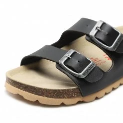 Mules Et Sandales Mules / Sandales De Bain SUPERFIT - 0-800111-0000 S Schwarz Noir -Superfit Soldes 06 0000301569480 rz