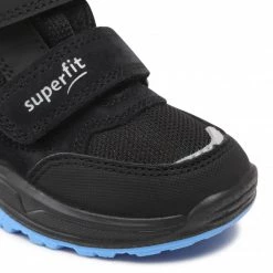 Bottes Et Autres Bottes De Neige SUPERFIT - GORE-TEX 1-000061-0000 M Schwarz/Hellbla Noir -Superfit Soldes 06 0000301569817 rz