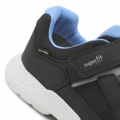 Chaussures Basses Sneakers SUPERFIT - GORE-TEX 1-006225-0000 DD Schwarz/Hellblau Noir -Superfit Soldes 06 0000301572480 rz 1